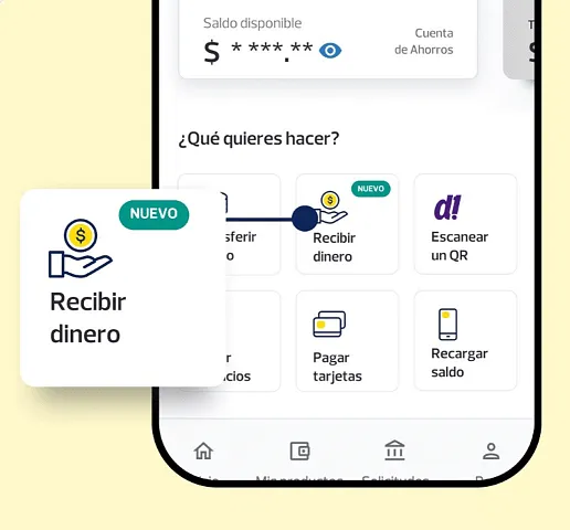 Busca la opción recibir dinero  y luego elige resde España.