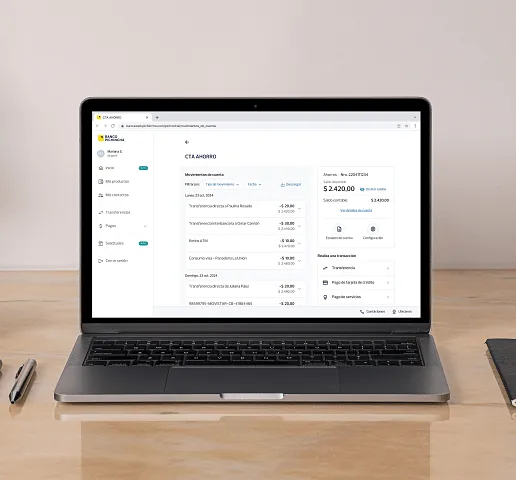 Tu Banca web te brinda la mayor seguridad en tus operaciones y transacciones bancarias