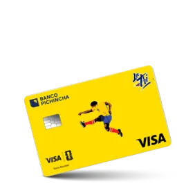 Pide tu Tarjeta de débito Visa Internacional, edición mundialista, en pocos pasos desde Banca Móvil.