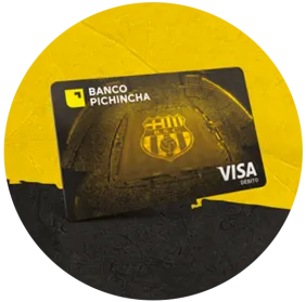 Tarjeta de débito Barcelona Banco Pichincha