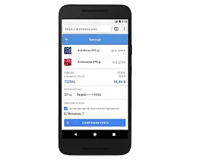 Cómo realizar pagos online y en apps con Google Pay.