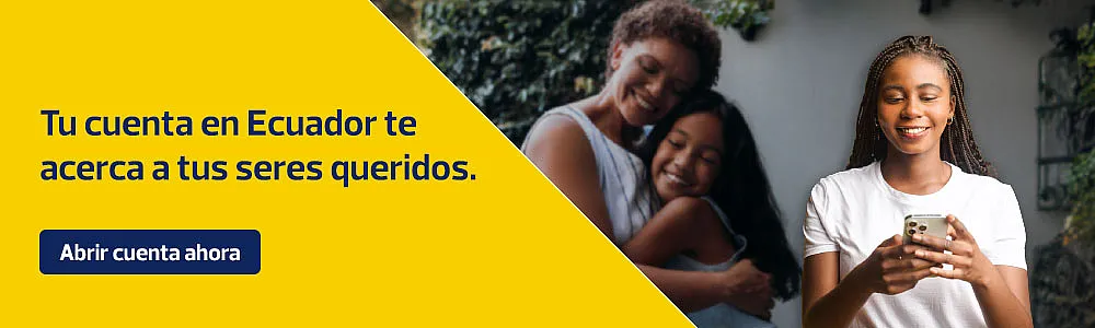 Abre tu Cuenta Transaccional en Ecuador desde Estados Unidos