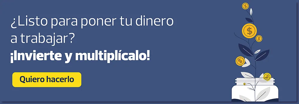 Invierte tu dinero extra como las utilidades y hazlo crecer.