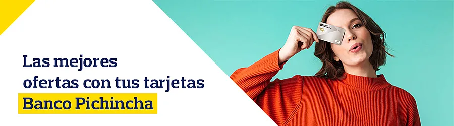 Compra por internet con tus tarjetas de crédito Banco Pichincha