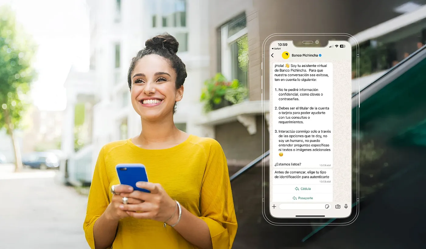 WhatsApp Banco Pichincha Ecuador: el paso a paso de tus transacciones y consultas
