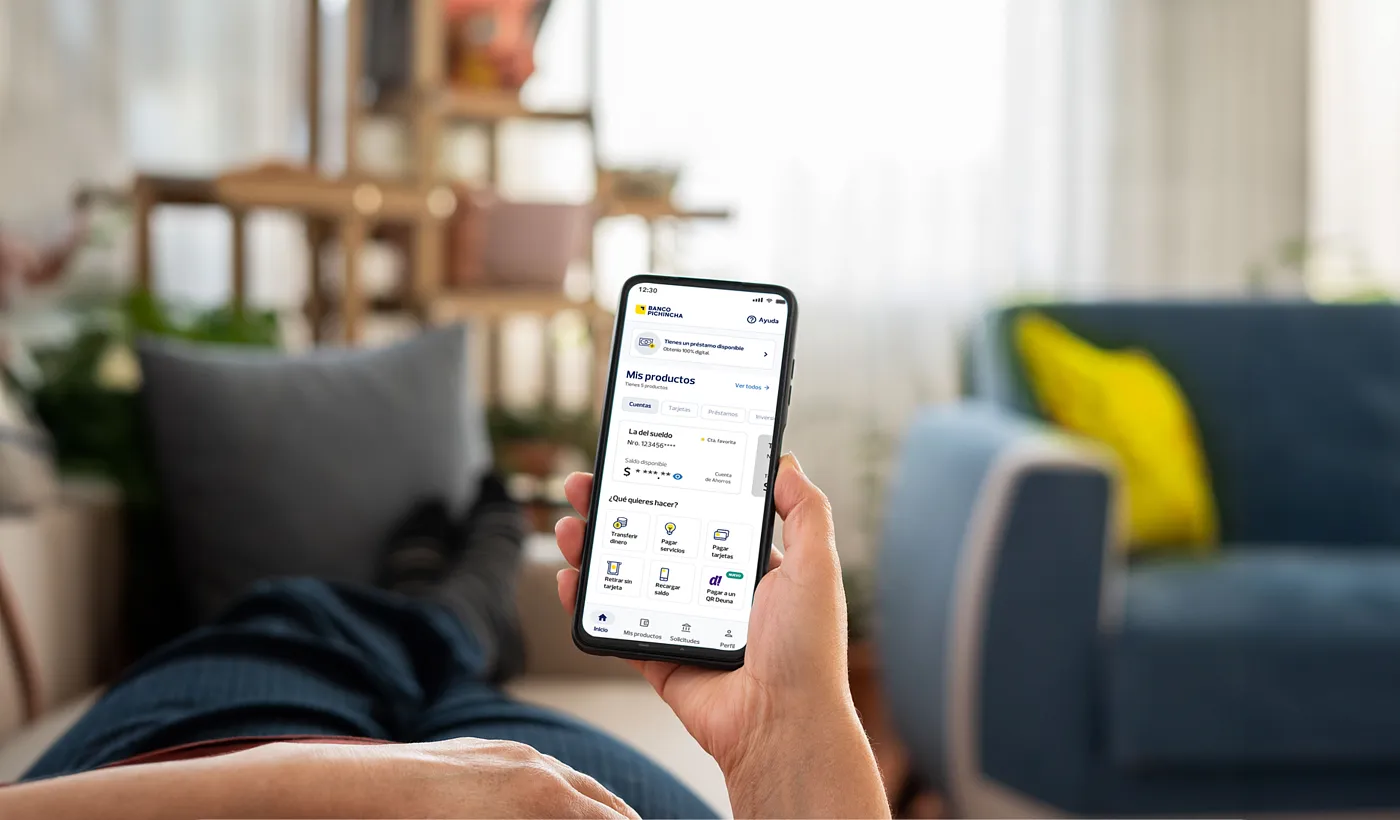 Banca Móvil de Banco Pichincha: más funcionalidades para una vida más fácil