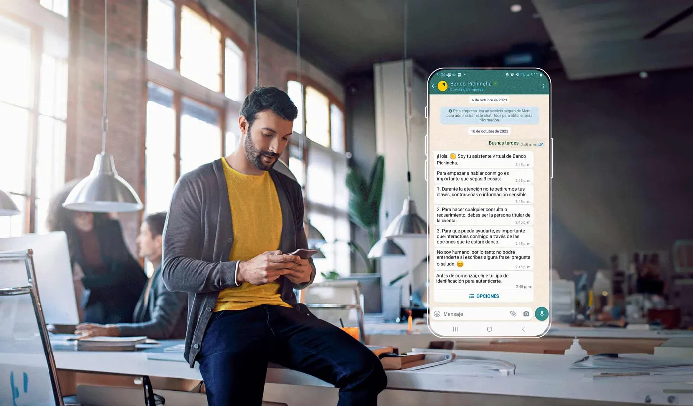 WhatsApp Banco Pichincha Ecuador: todo lo que puedes hacer a través de nuestro chat