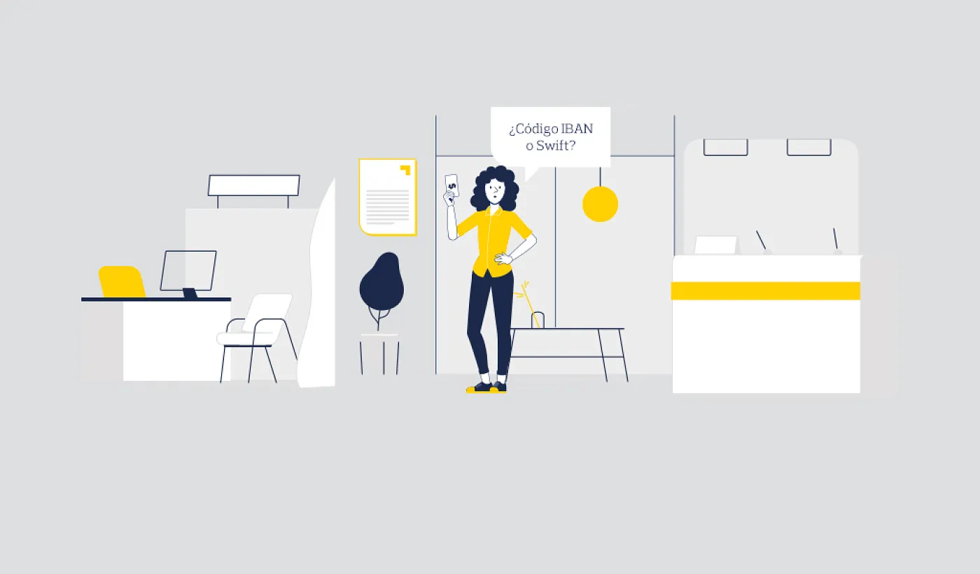 Códigos para transferencias internacionales